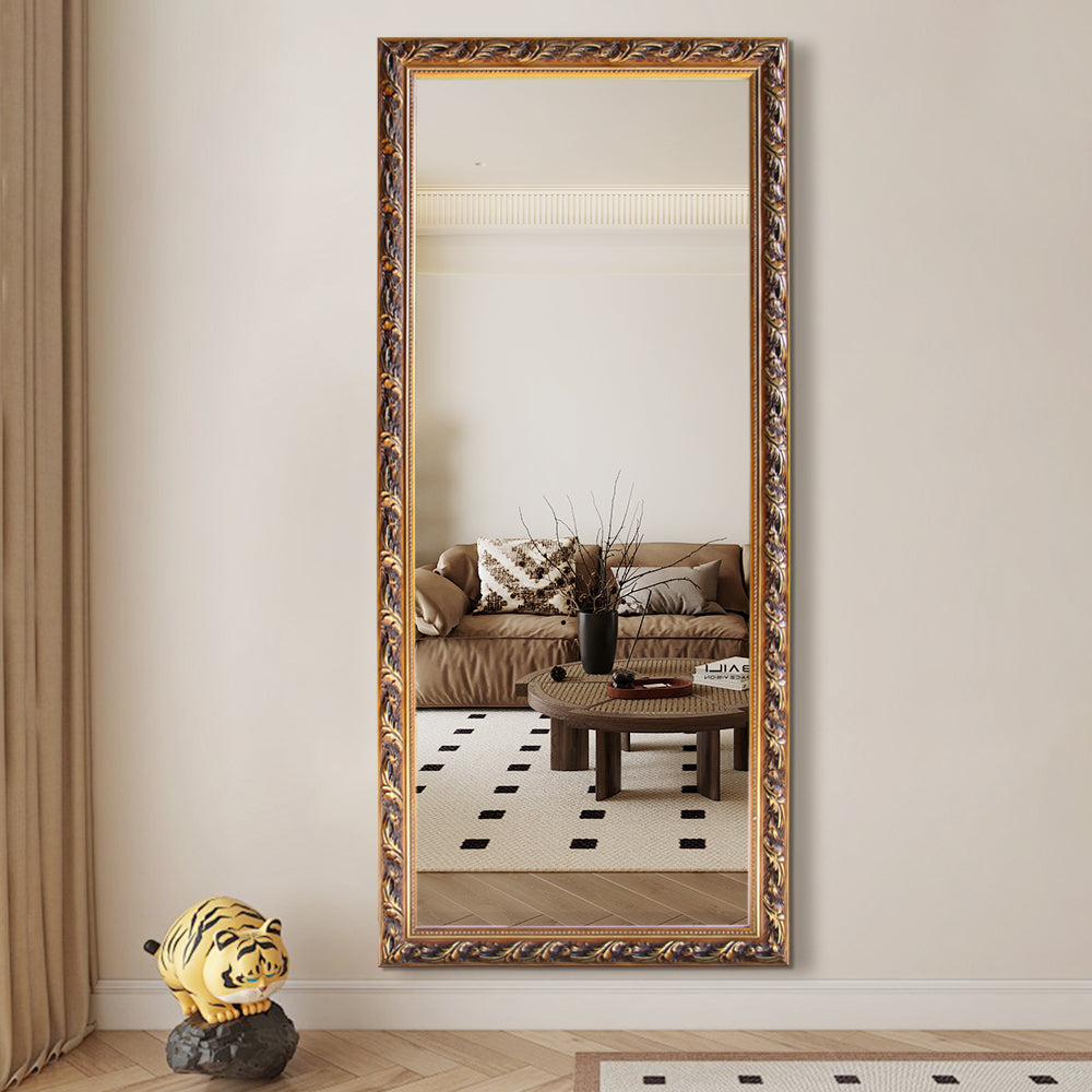 Ornate Full Length Mirror (Gold) - FLM55