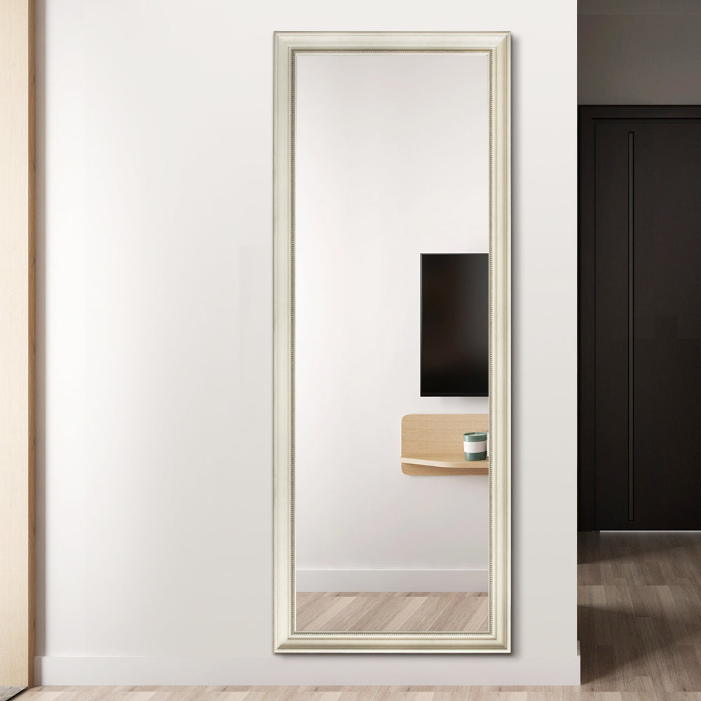Antique White Elegant Full Length Mirror - FLM18