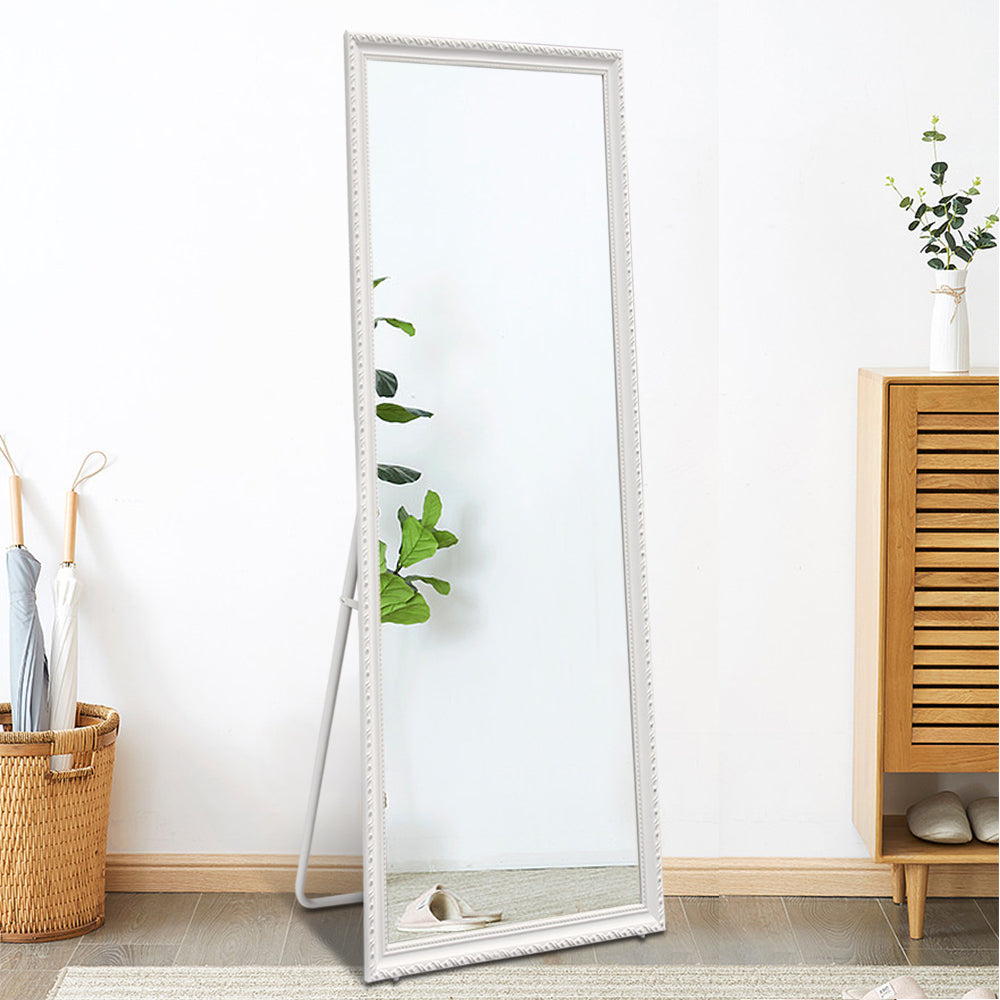 Classic White Full Length Mirror - FLM25