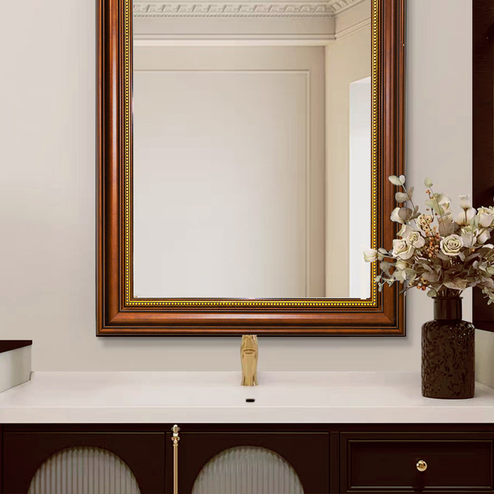 Elegant Wall Mirror (Bronze) - FLM33