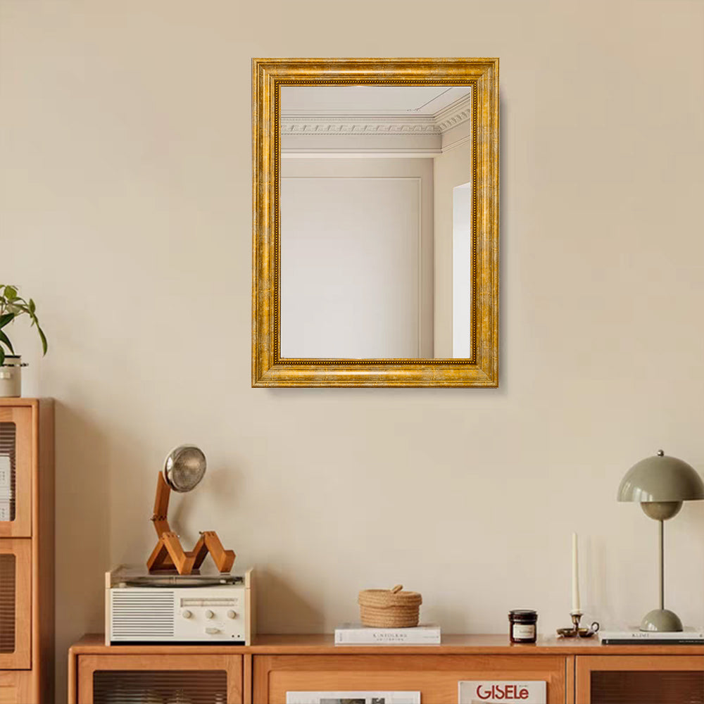 Elegant Wall Mirror (Gold) - FLM34
