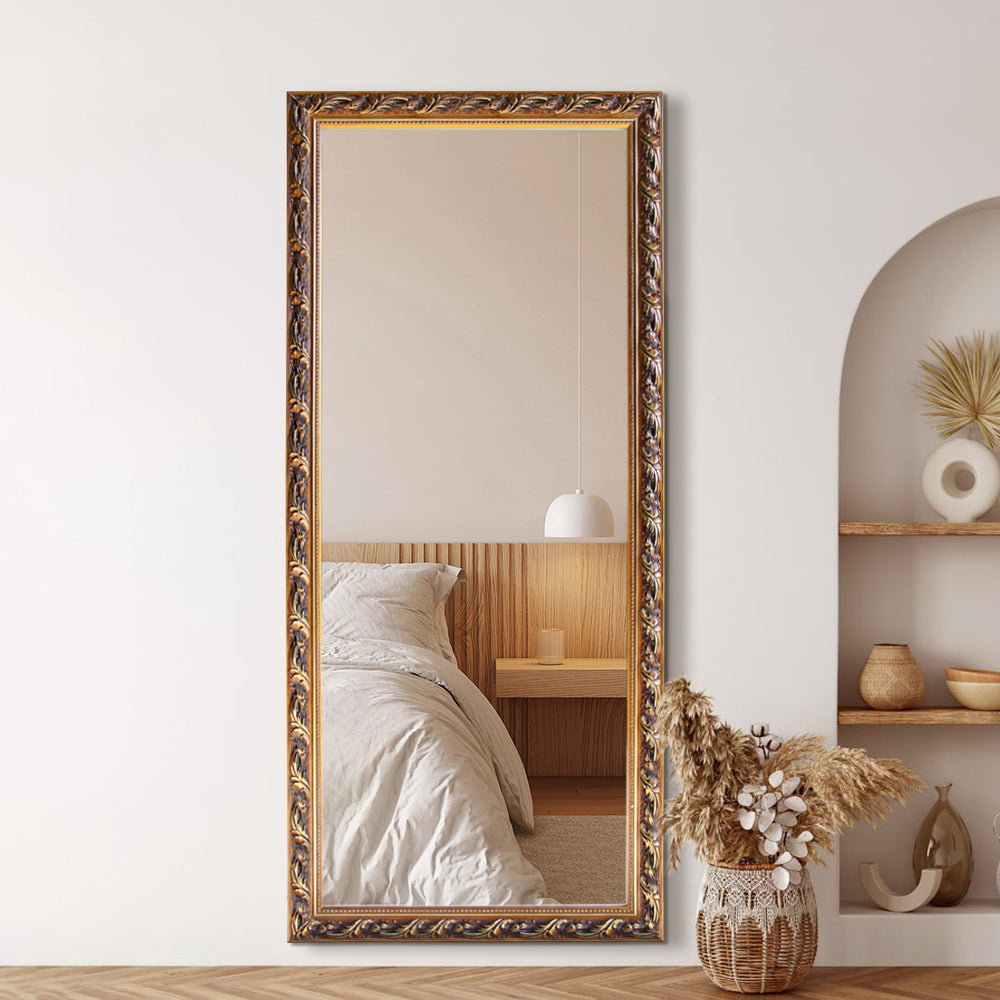 Ornate Gold Full Length Mirror - FLM28