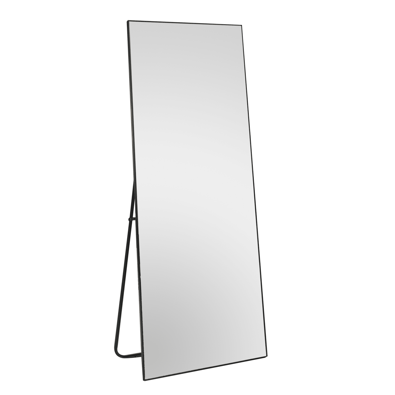 Rectangular Full Length Mirror 90cm x 190cm Black Large Modern Floor Mirror