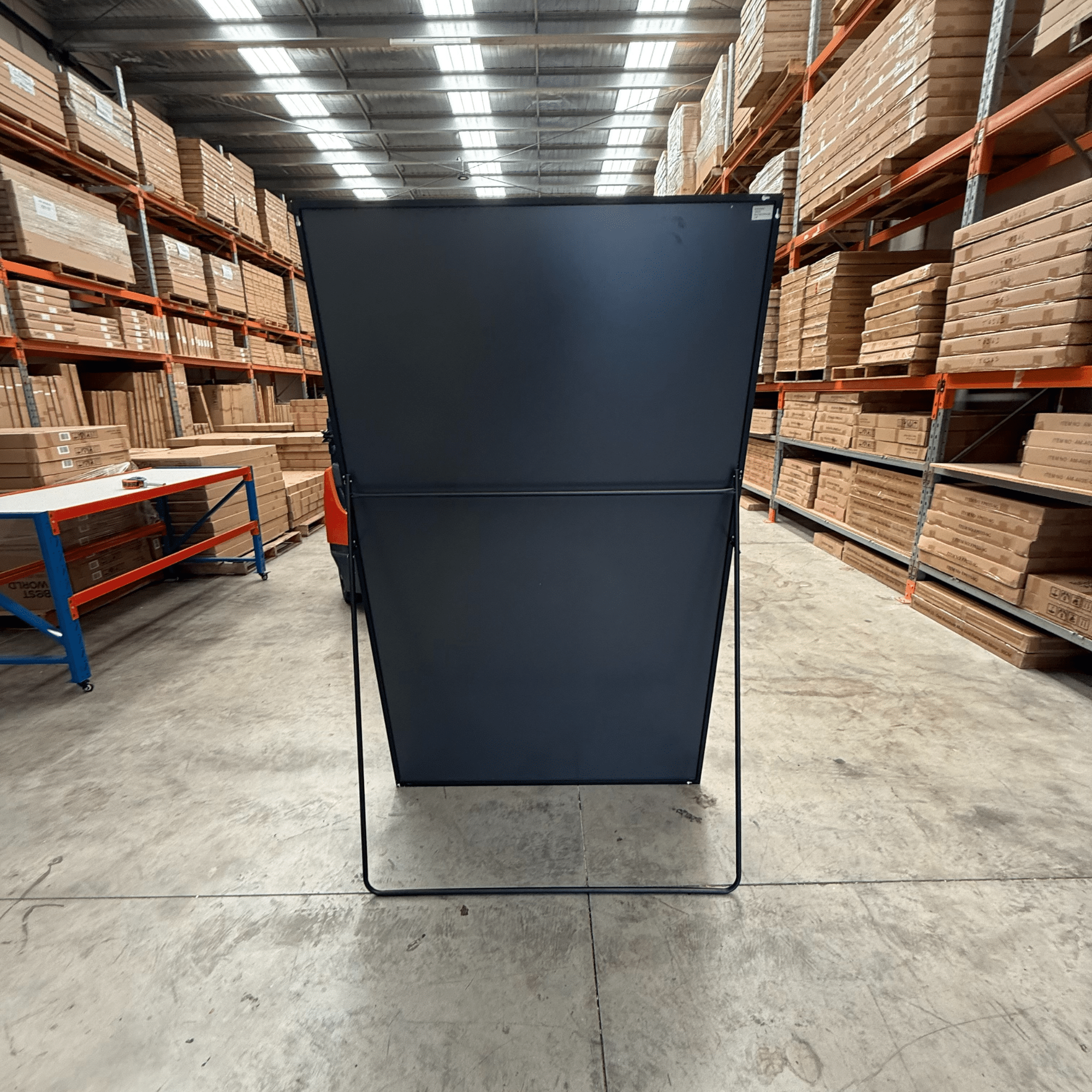 Rectangular Full Length Mirror 120cm x 220cm Black Large Modern Floor Mirror