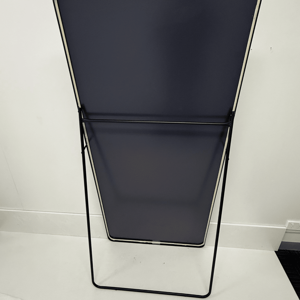 Modern Rounded Full Length Mirror 100x200cm Gold Frame Freestanding Rectangular Mirror