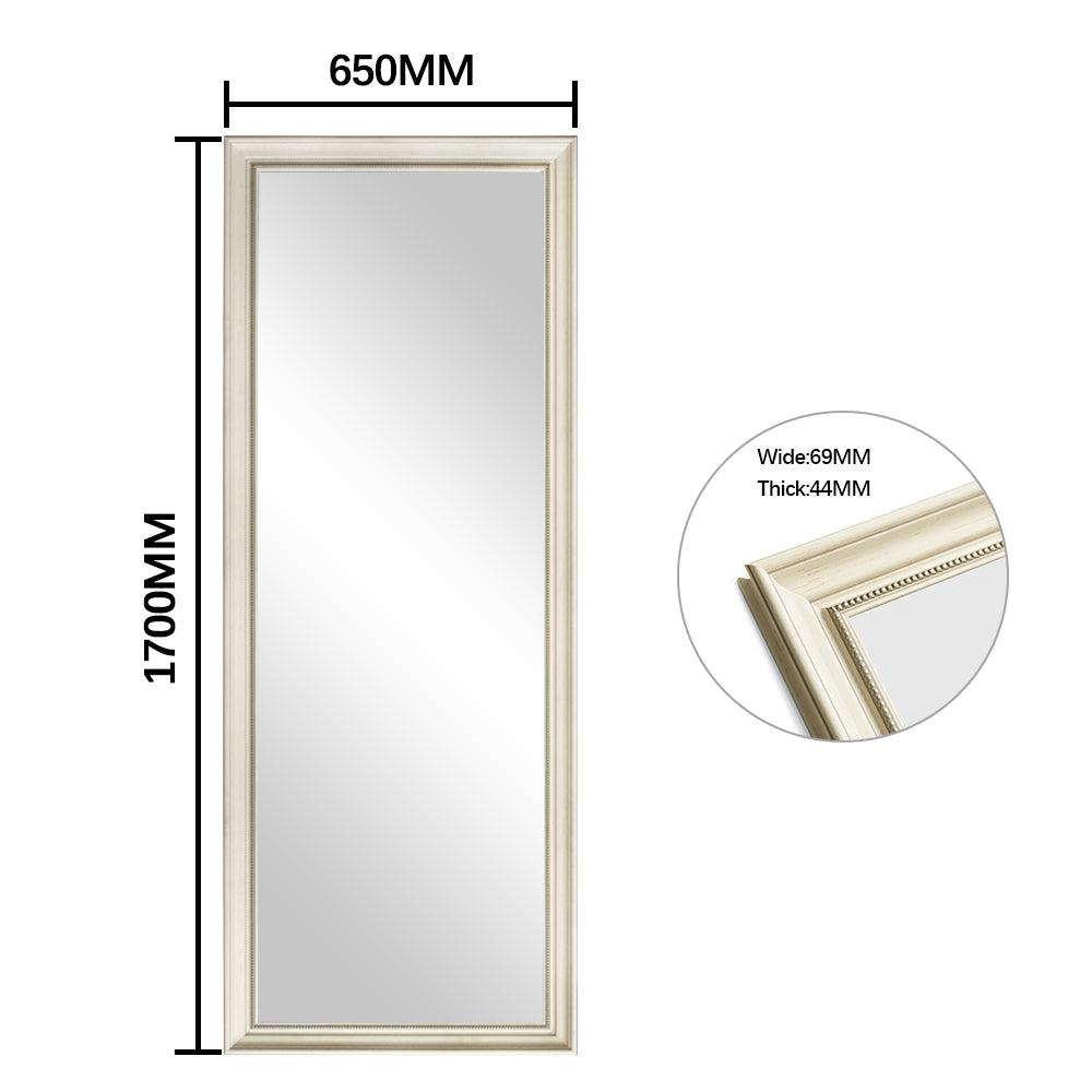 Antique White Elegant Full Length Mirror - FLM18