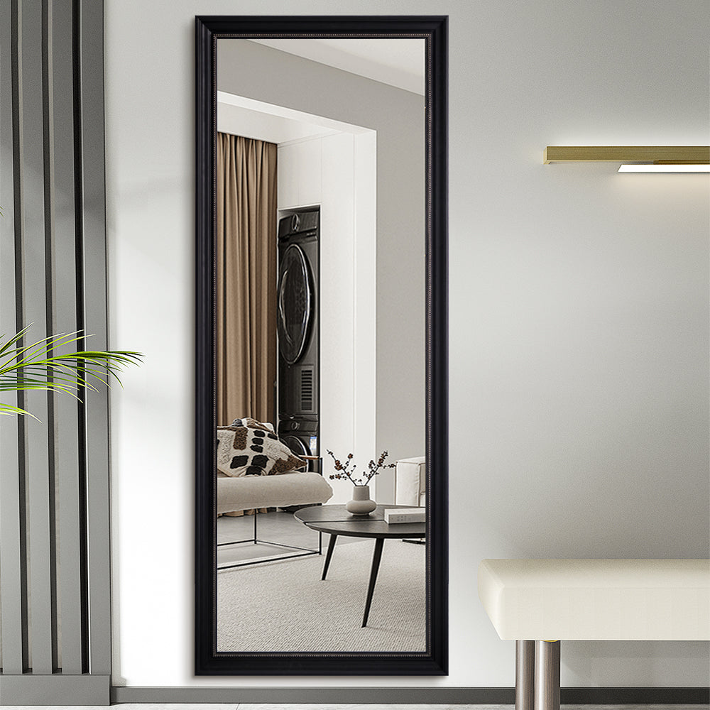 Carbon Black Elegant Full Length Mirror - FLM17