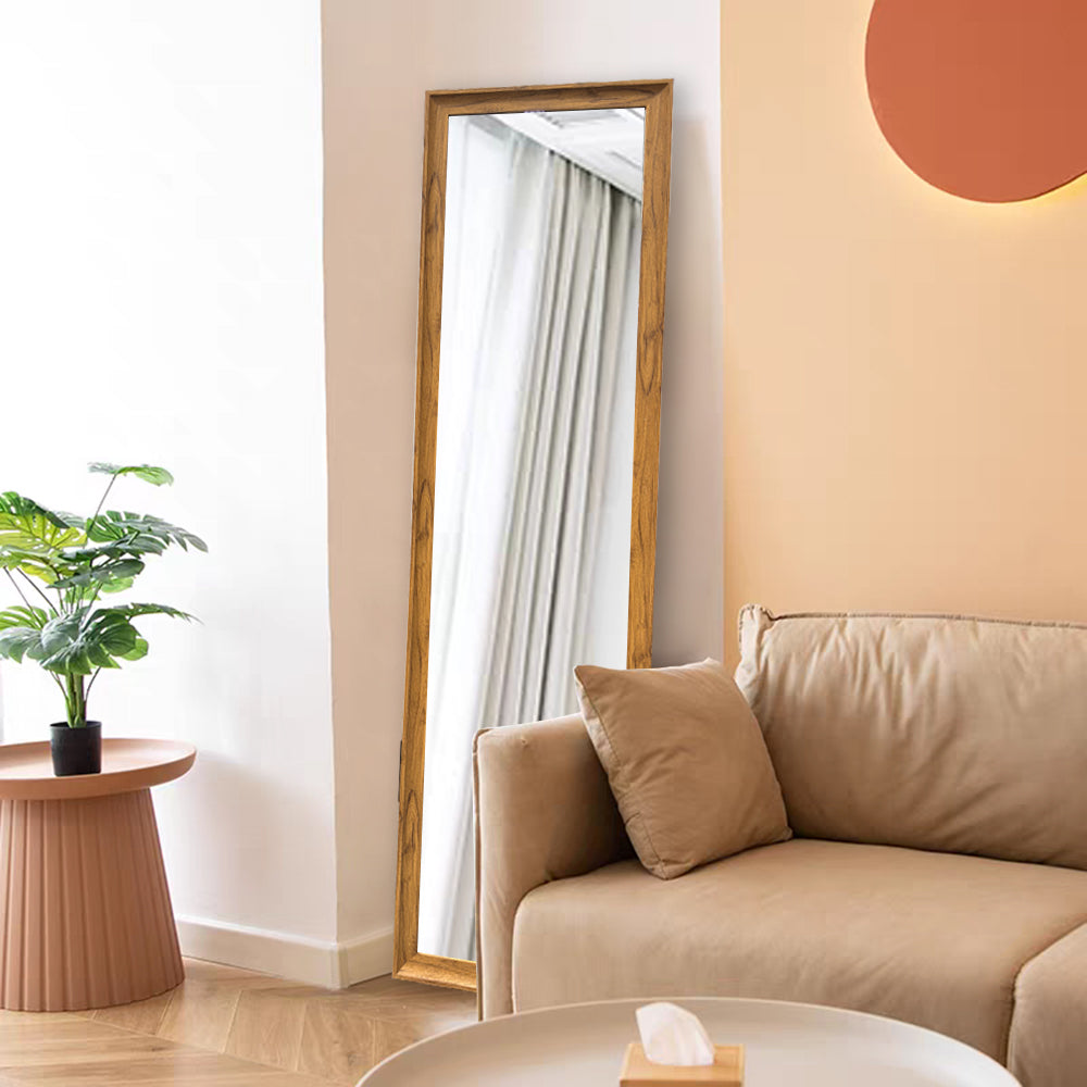 Walnut Edge Full Length Mirror - FLM02
