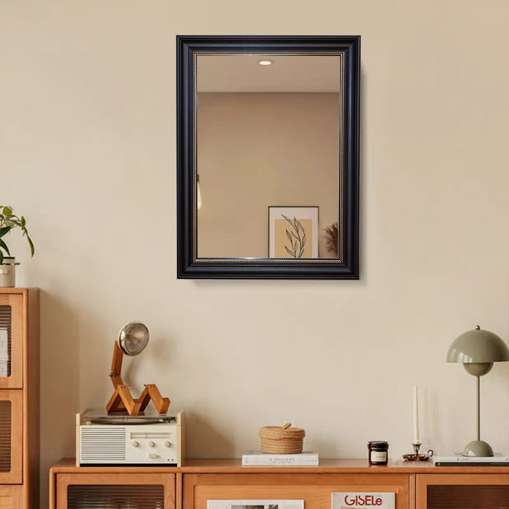 Elegant Wall Mirror - Black