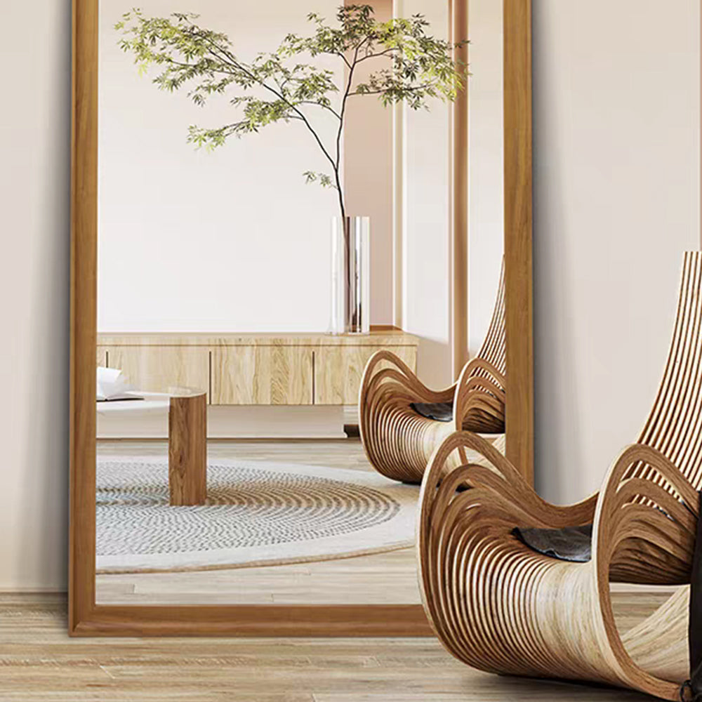 Walnut Edge Full Length Mirror - FLM02