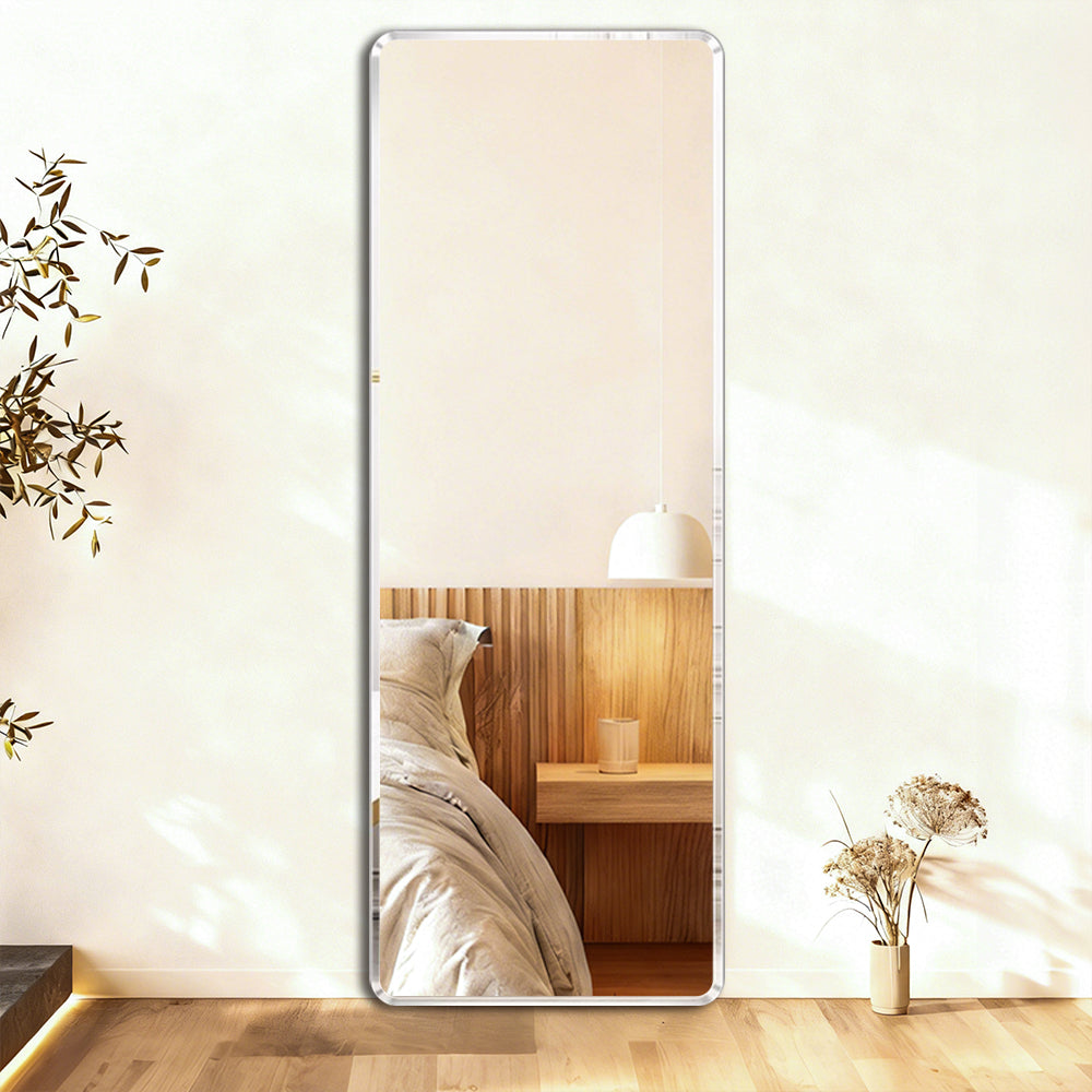 Frameless Beveled Edge Wall Rectangle Full Length Mirror - FLM12