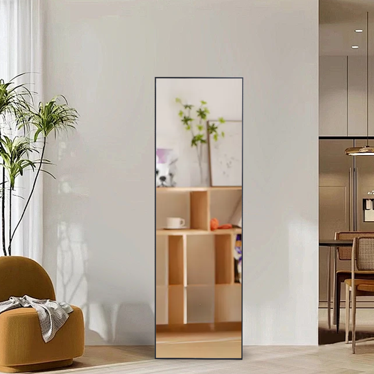Modern Edge Dressing Mirror (Medium) - FLM36