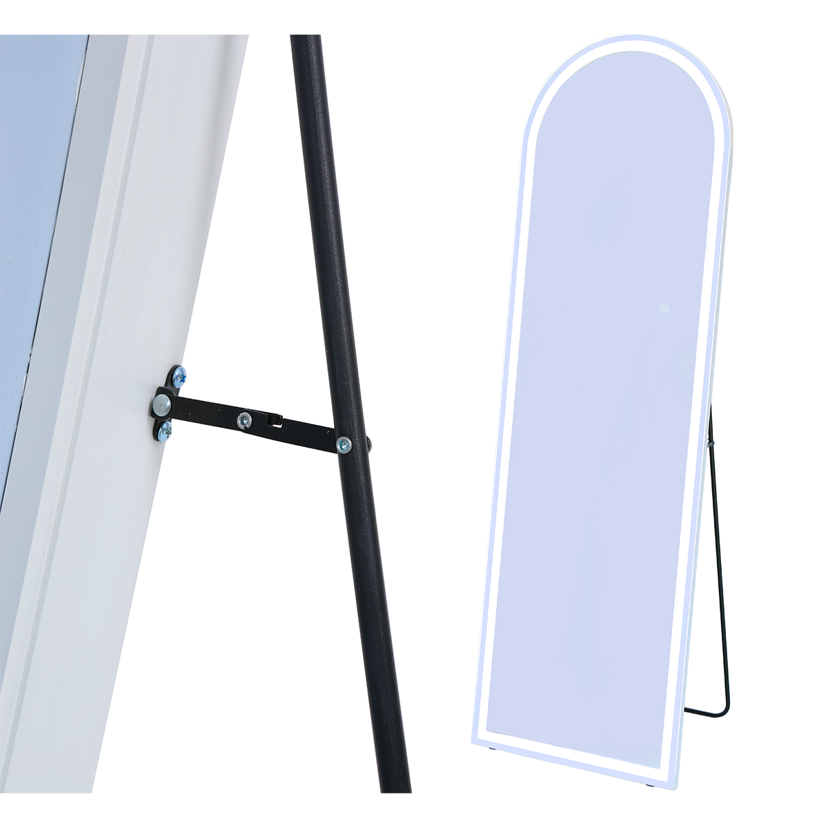 Crystal Arch LED Illuminated Full Length Dressing Mirror - FLM49