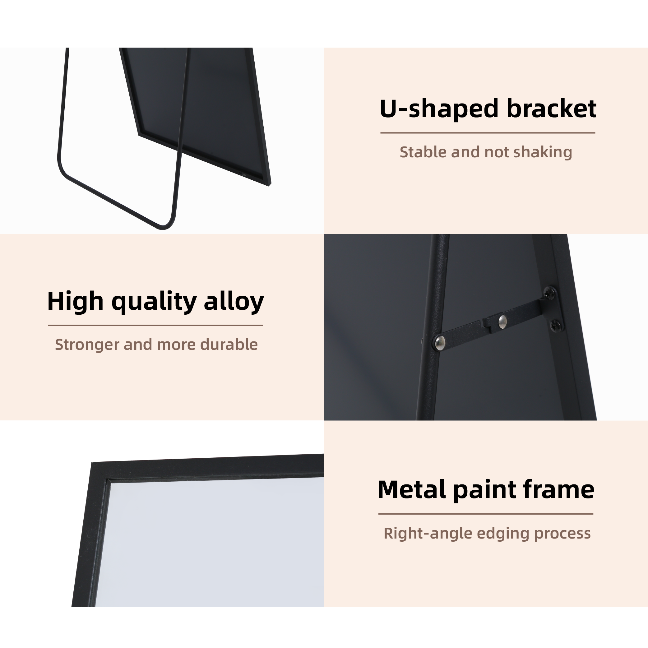 Modern Edge Dressing Mirror (Medium) - FLM36