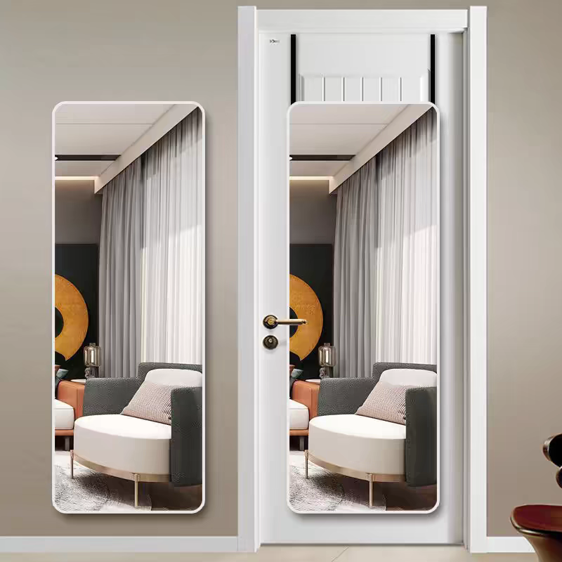 Frameless Beveled Edge Wall Rectangle Full Length Mirror - FLM12