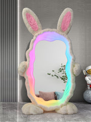 Rabbit Plush LED Dressing Mirror - FLM63