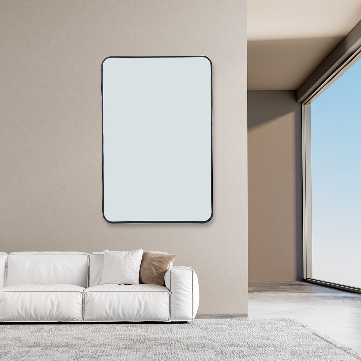 Crystal View Wall Mirror