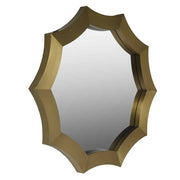 Round Gold Stainless Steel Frame 91cm Wall Mirror