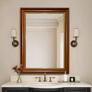 Elegant Wall Mirror (Bronze) - FLM33