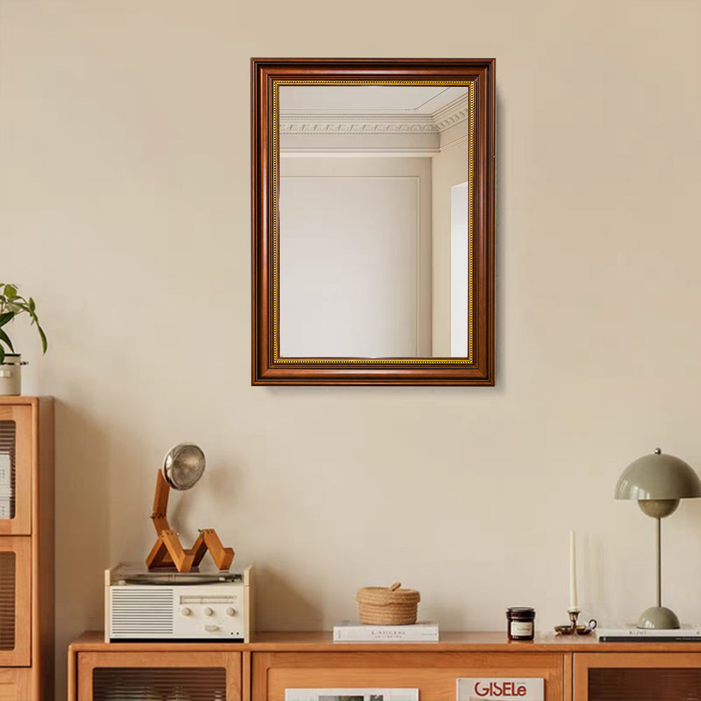 Elegant Wall Mirror (Bronze) - FLM33