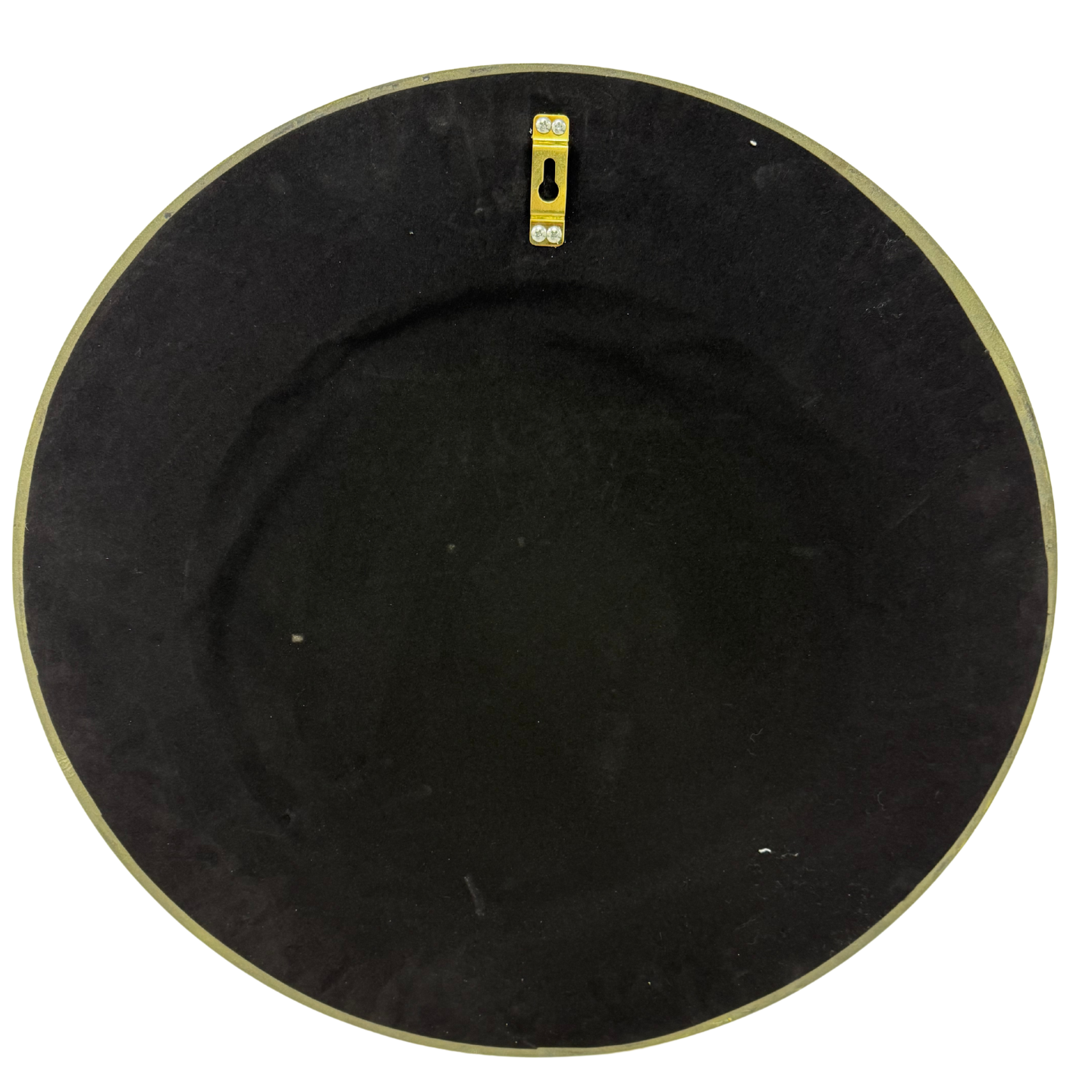 Round Cleopatra Sunburst Mirror 65cm Gold Wall Mount Antique PU Frame