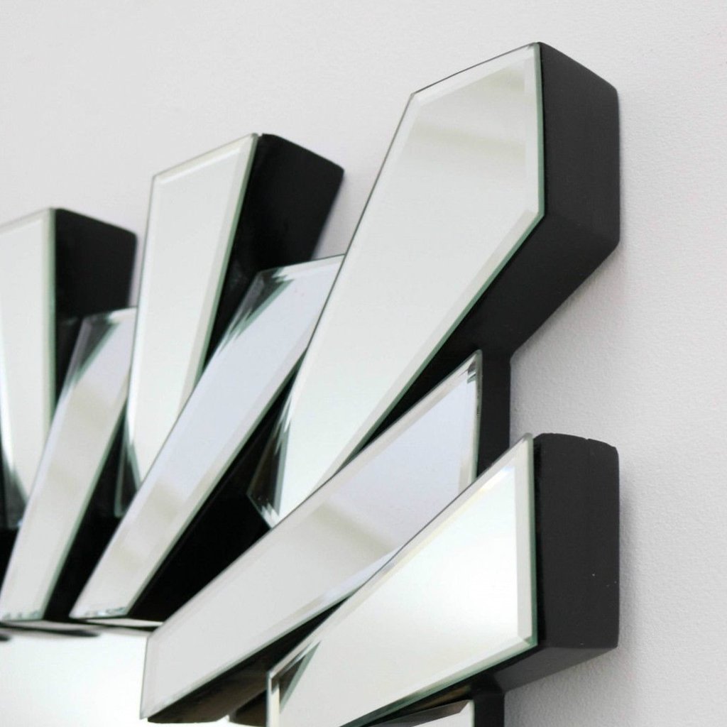 Besty Frameless Rectangular Wall Mirror 80cm x 120cm Minimalist Decorative Piece