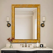 Elegant Wall Mirror (Gold) - FLM34