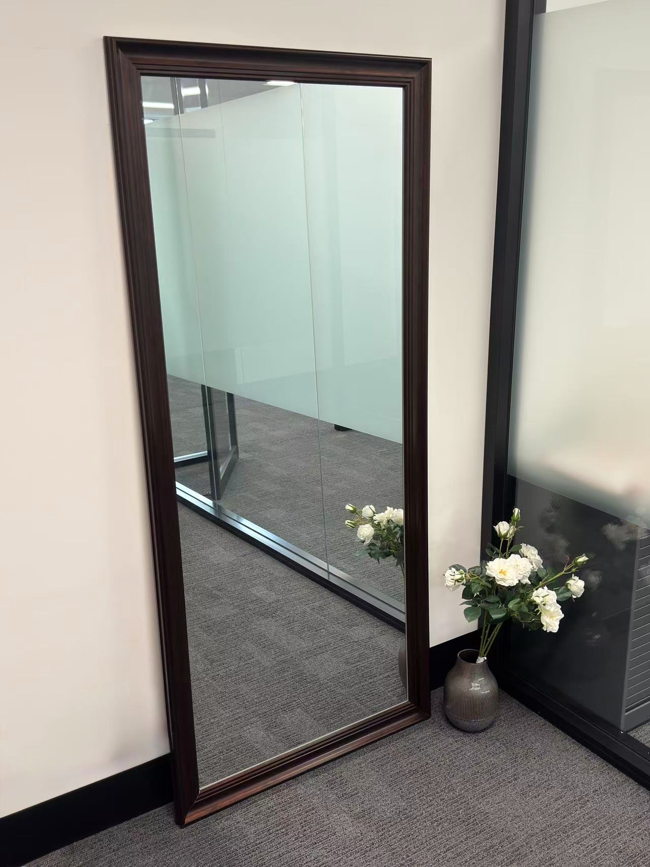 Classic Antiques Brass Gold Full-Length Mirror — FLM53