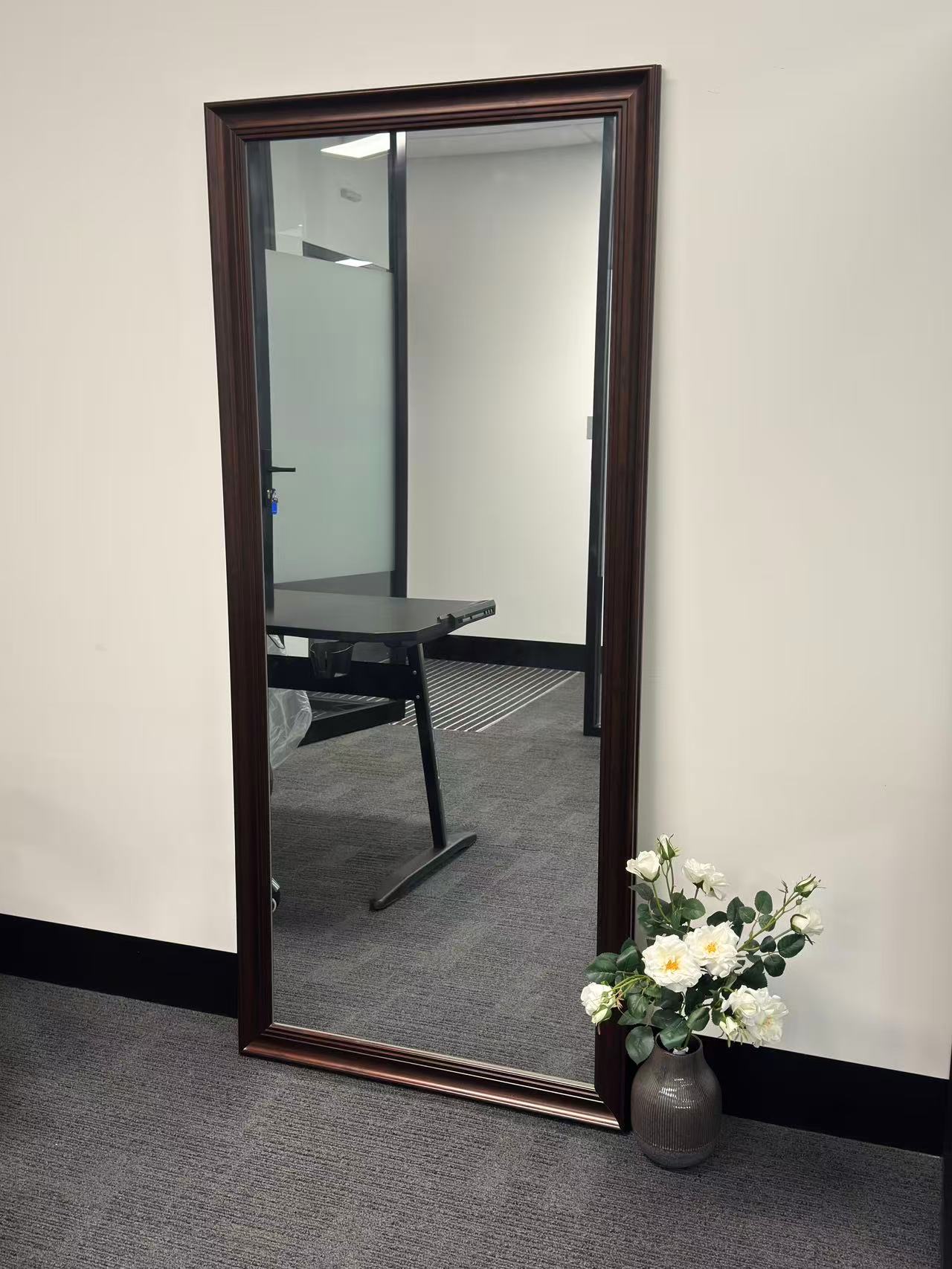 Classic Antiques Brass Gold Full-Length Mirror — FLM53