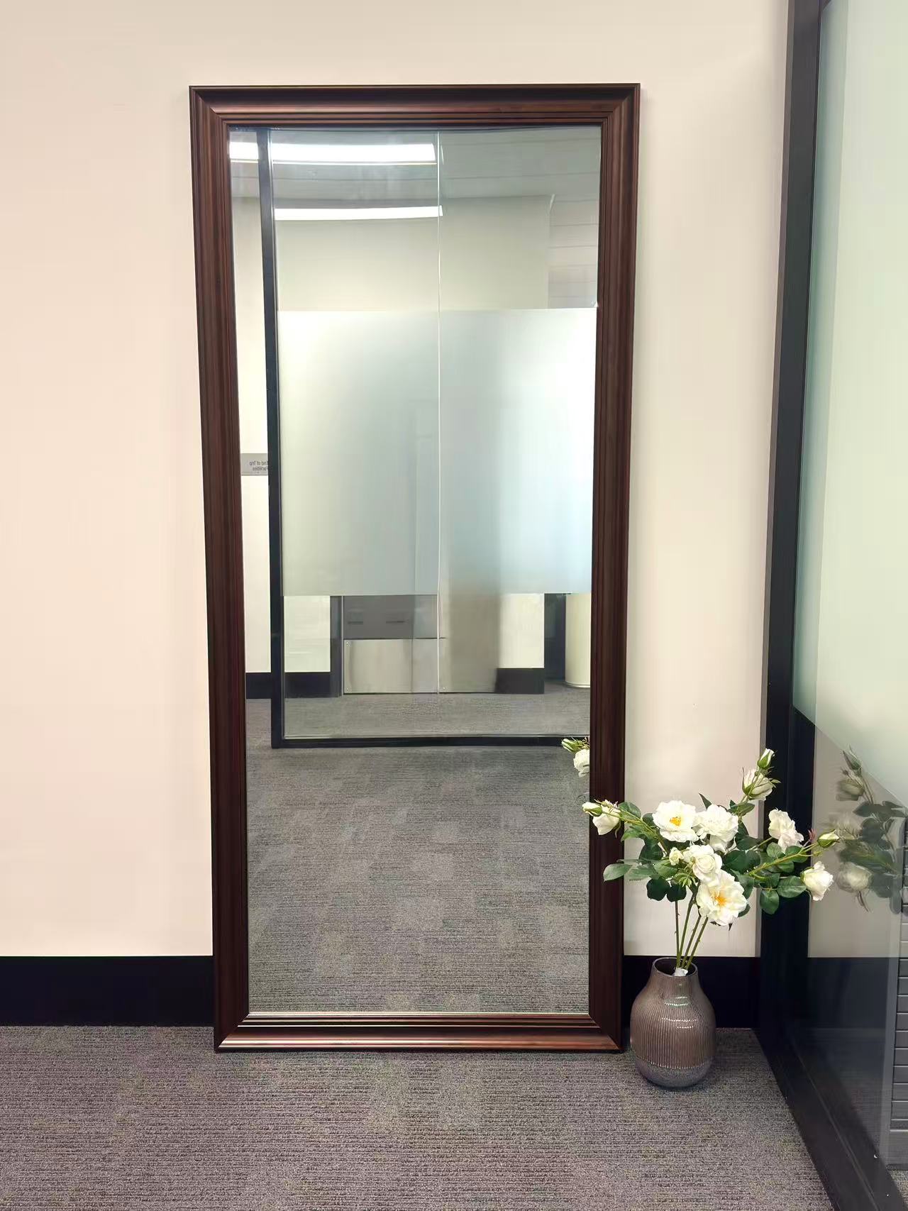 Classic Antiques Brass Gold Full-Length Mirror — FLM53