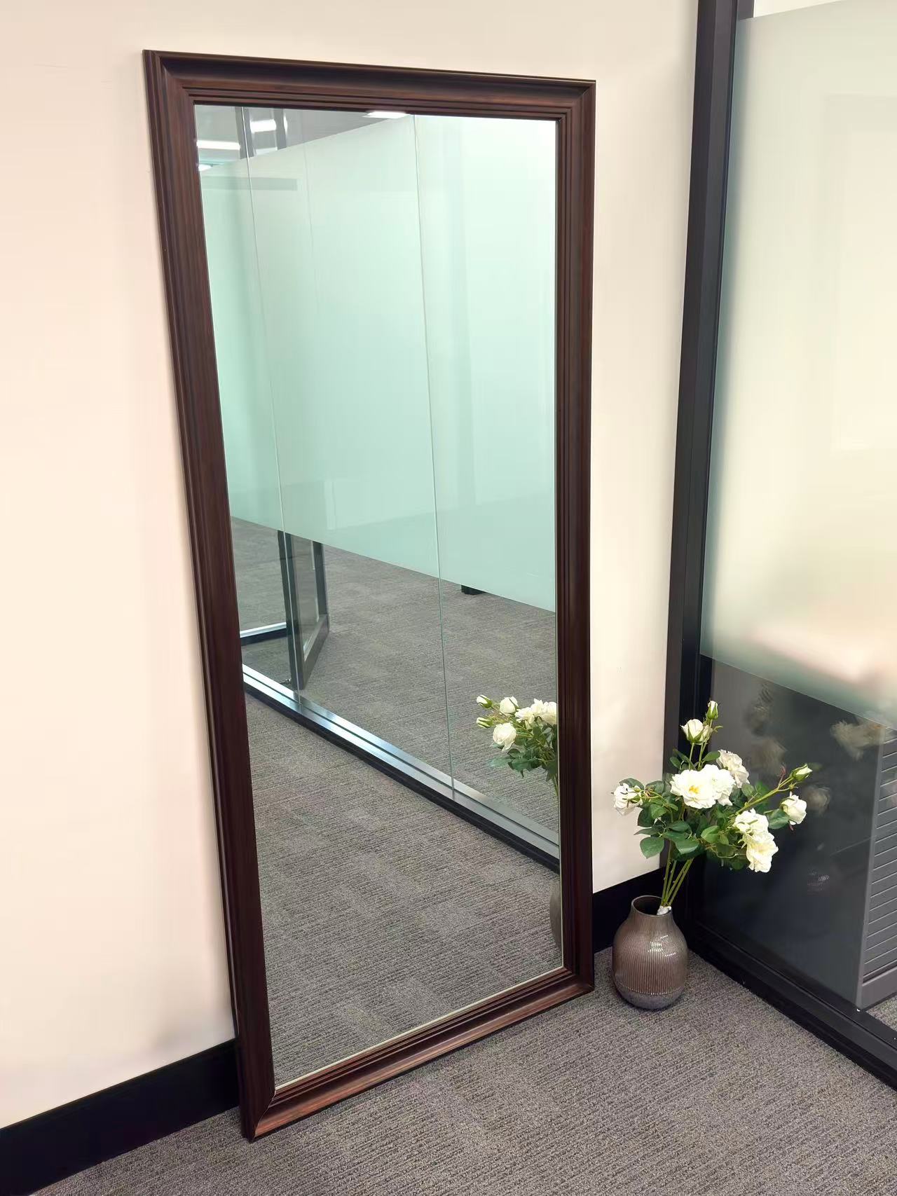 Classic Antiques Brass Gold Full-Length Mirror — FLM53