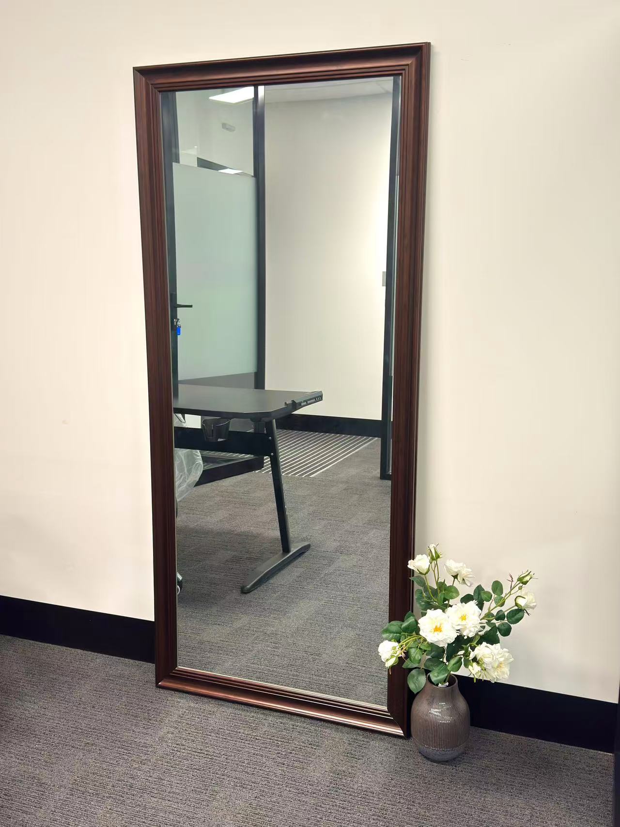 Classic Antiques Brass Gold Full-Length Mirror — FLM53