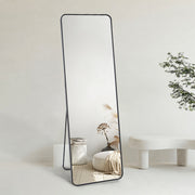 Black Full Length Mirror (Explosion-Proof Glass Floor Mirror)- FLM01/FLM37