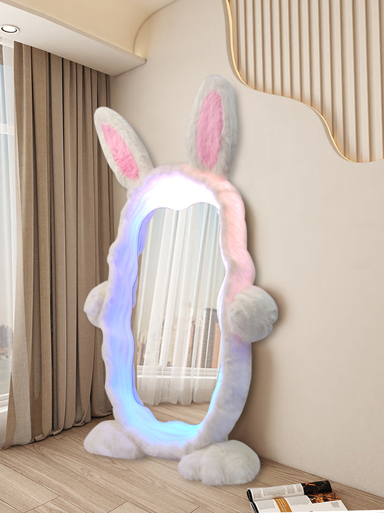 Rabbit Plush LED Dressing Mirror - FLM63