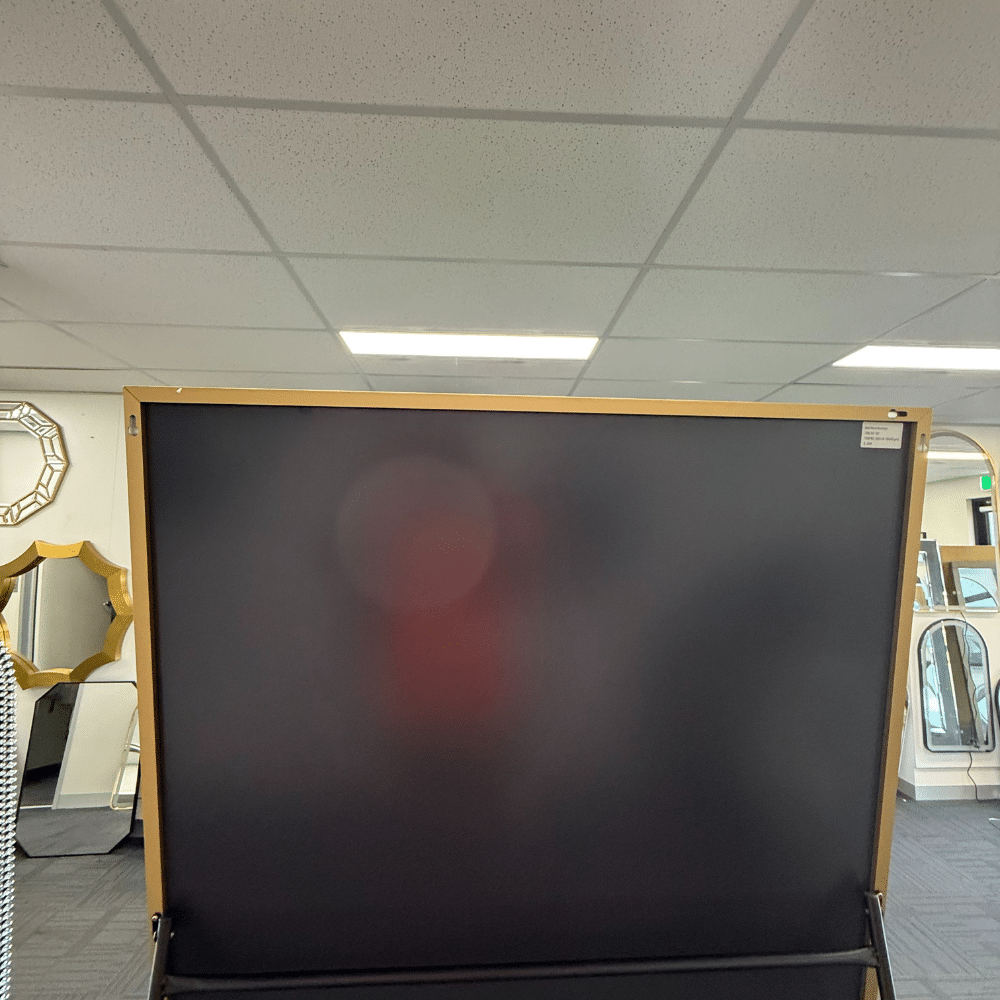Rectangular Full Length Mirror 90cm x 190cm Black Large Modern Floor Mirror