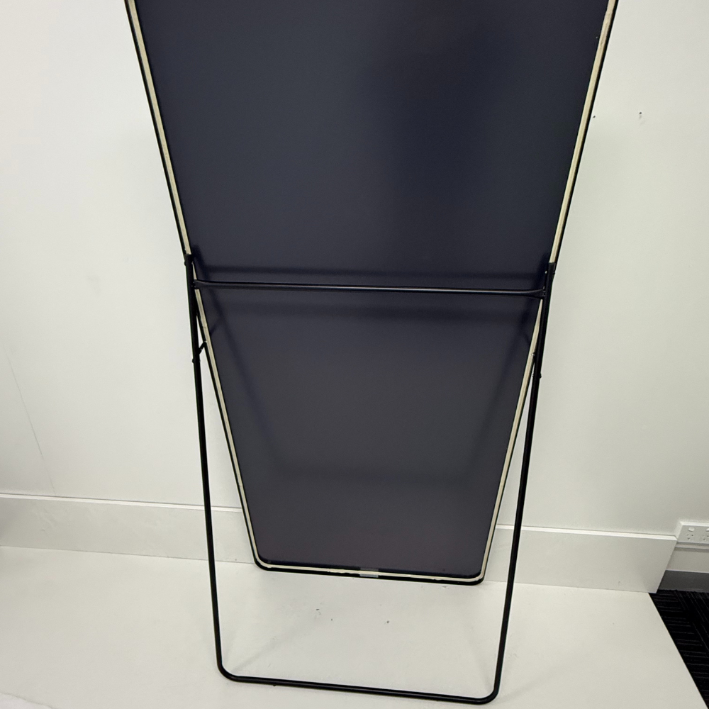 Modern Rounded Full Length Mirror 100x200cm Gold Frame Freestanding Rectangular Mirror