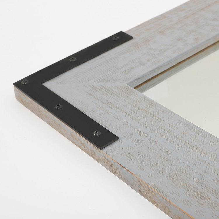Spiegel Modern Full Height Mirror 173cm x 61cm Silver Grey Wall Mount Rectangular