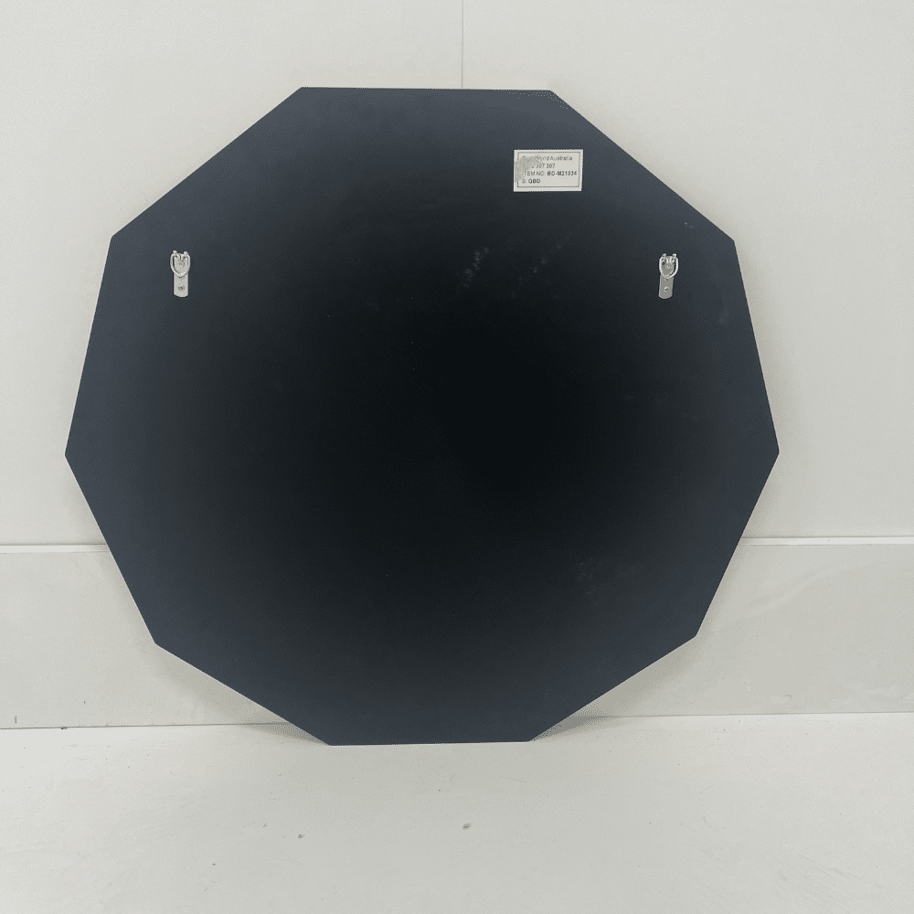 Besty Luxury Round Wall Mirror 80cm x 80cm Gold Decorative Frame