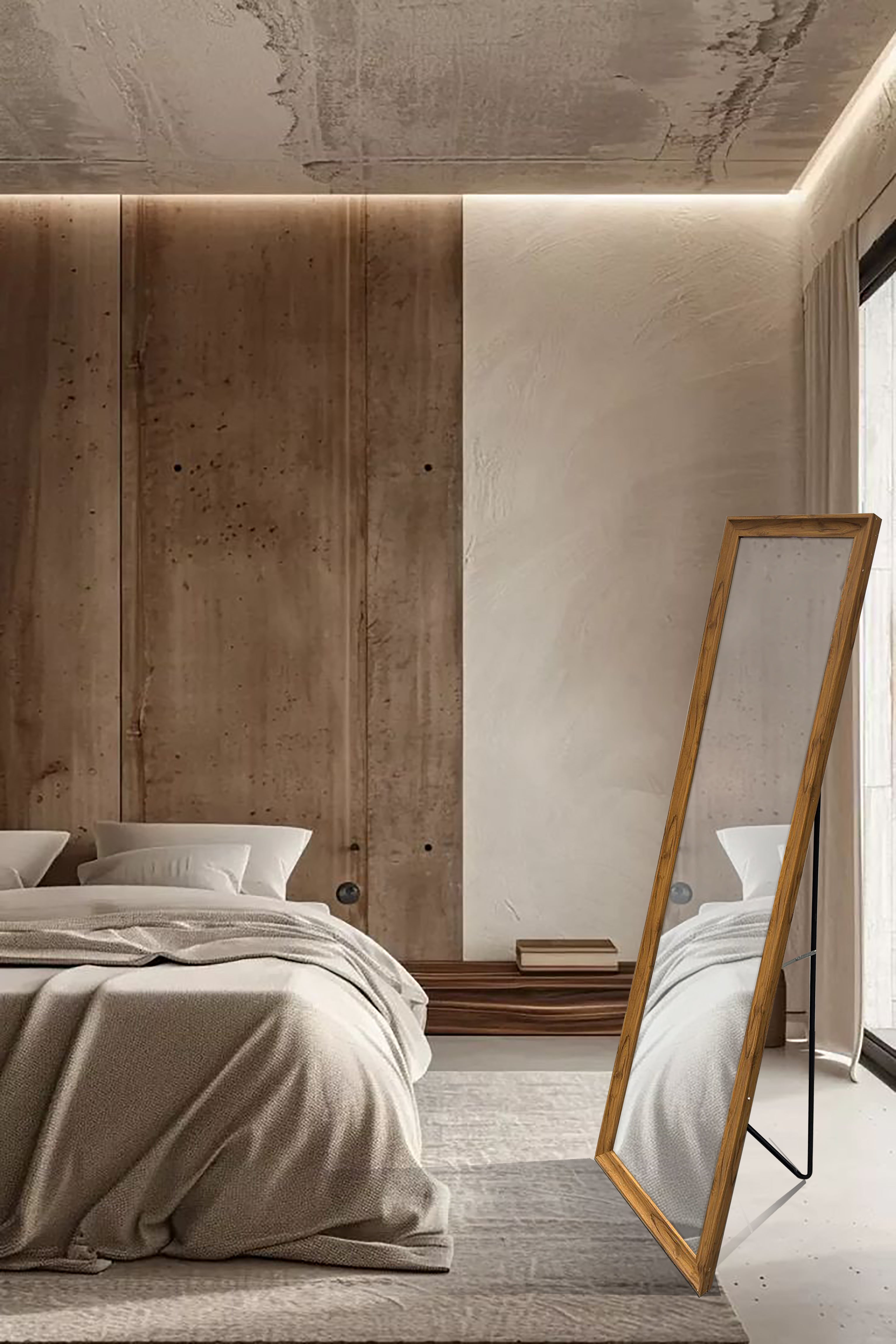 Walnut Edge Full Length Mirror