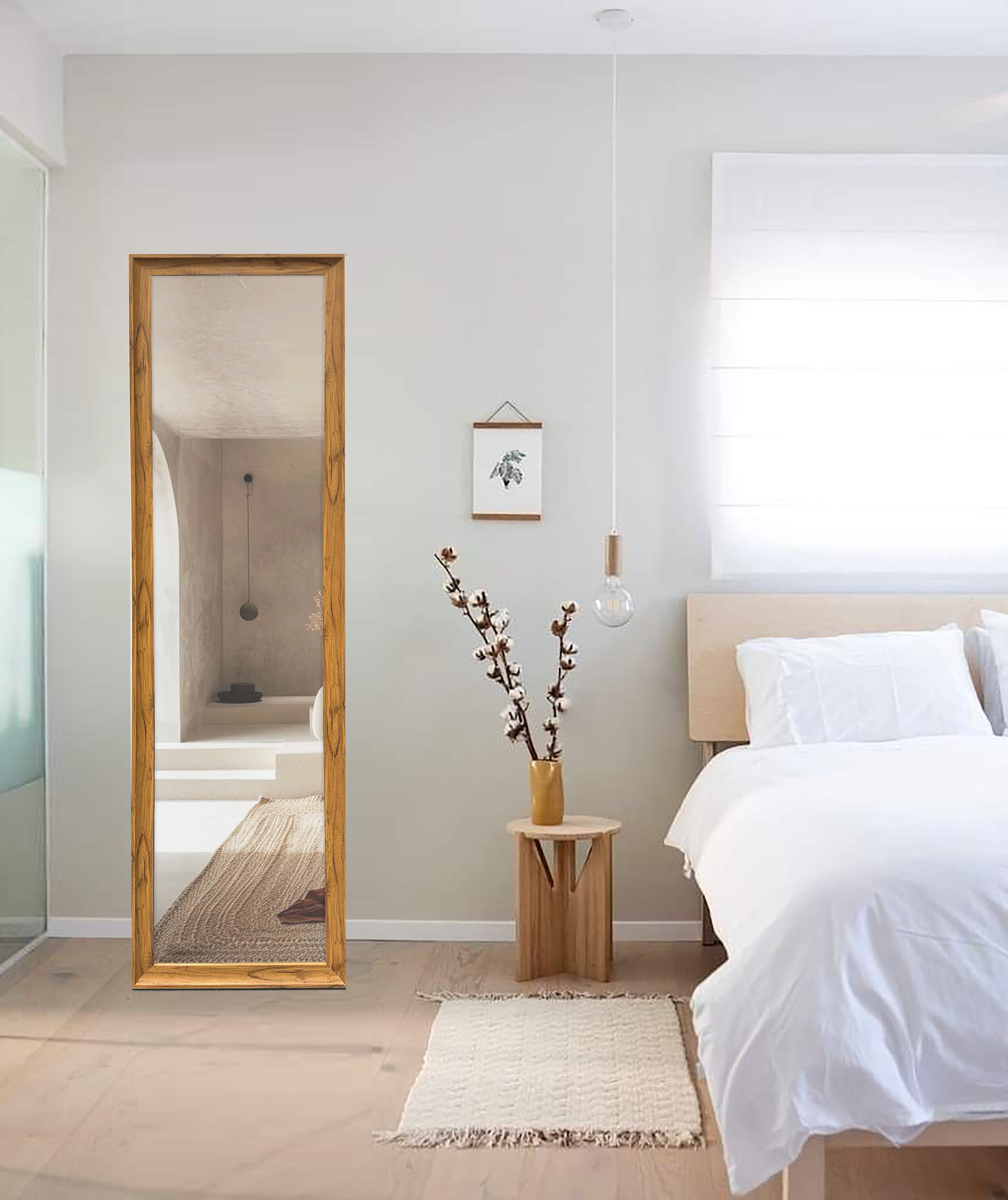 Walnut Edge Full Length Mirror