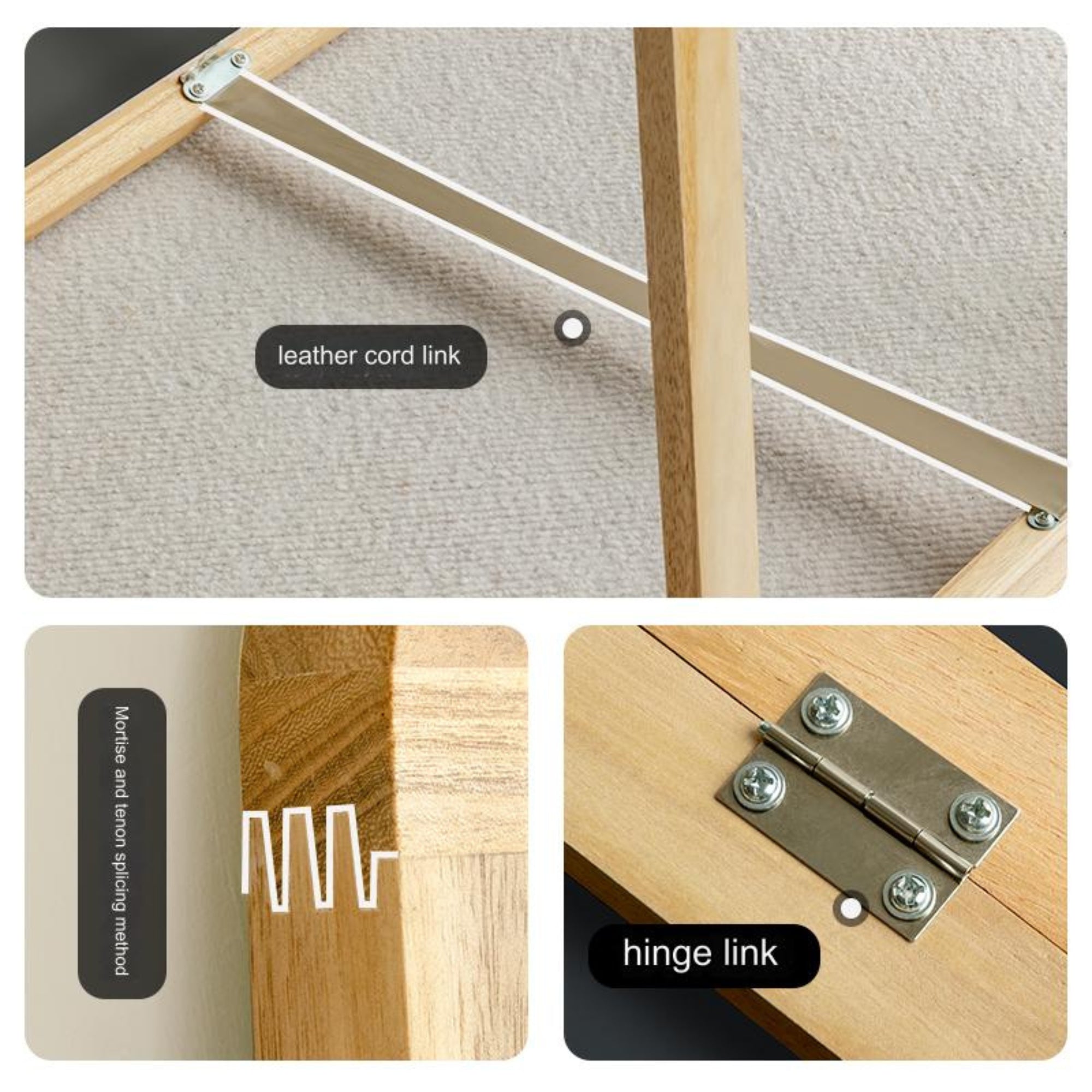 Classic Walnut Wood Frame Mirror - FLM05