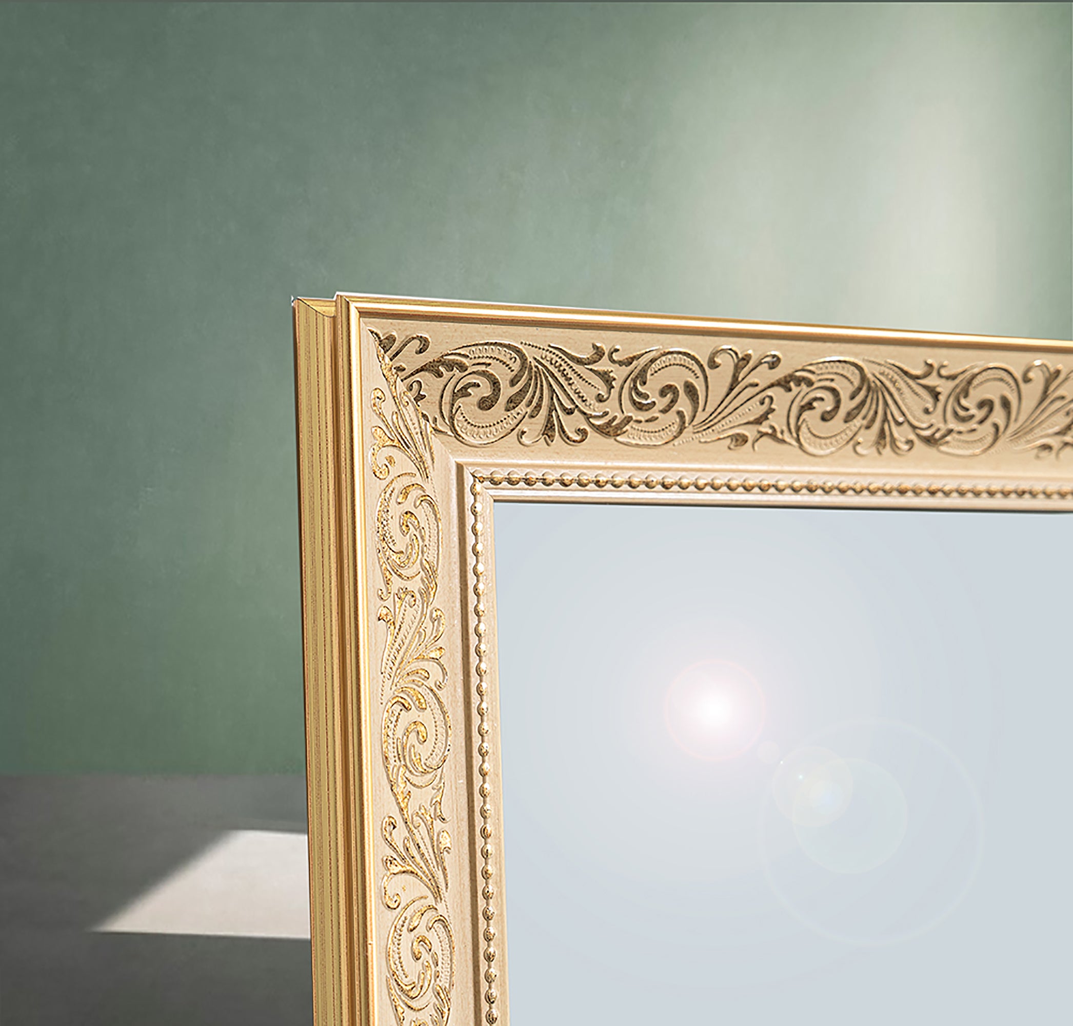 Ornate Frame Bathroom Mirror - FLM24