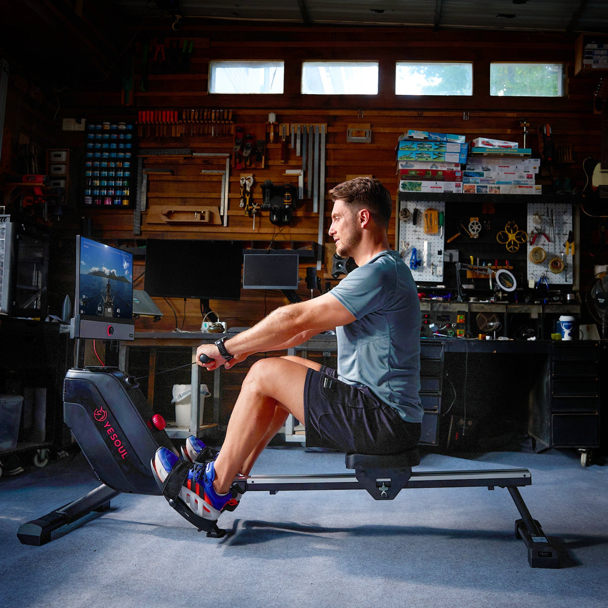 Yesoul R1M Plus Rowing Machine — 2