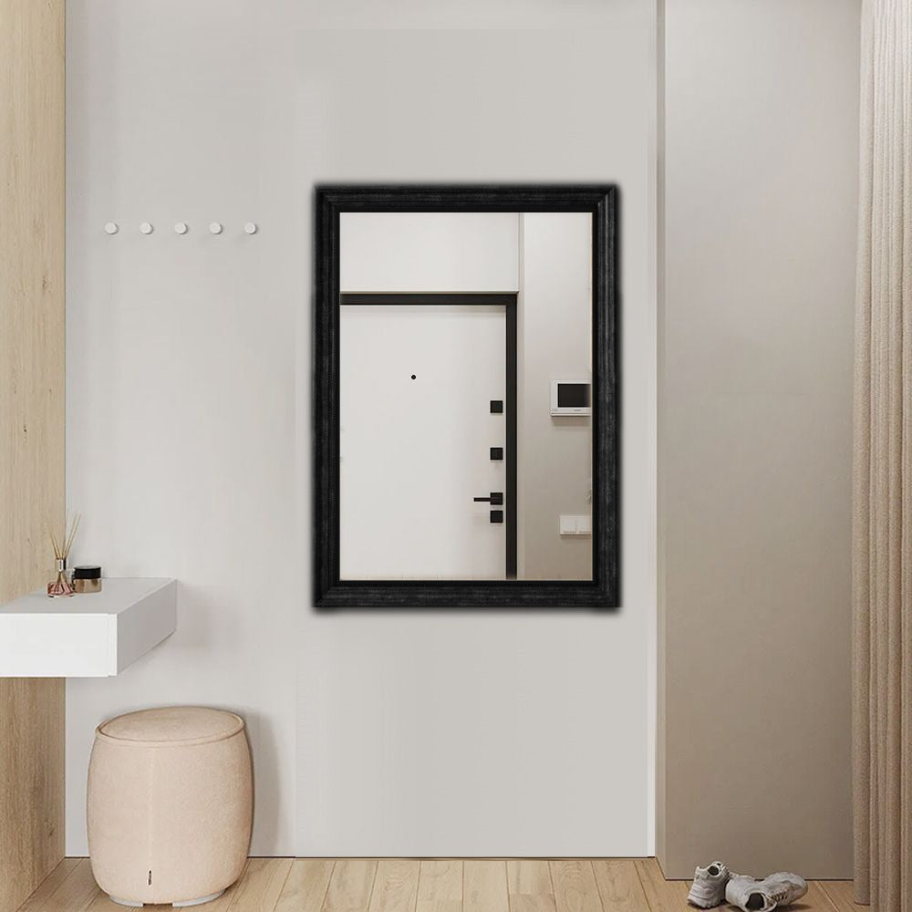 Elegant Wall Mirror - Black