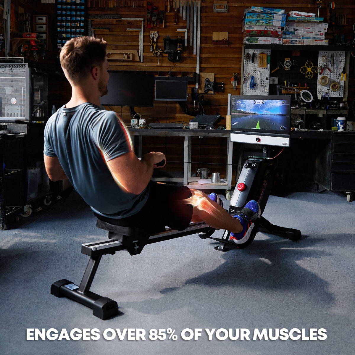 Yesoul R1M Plus Rowing Machine — 4