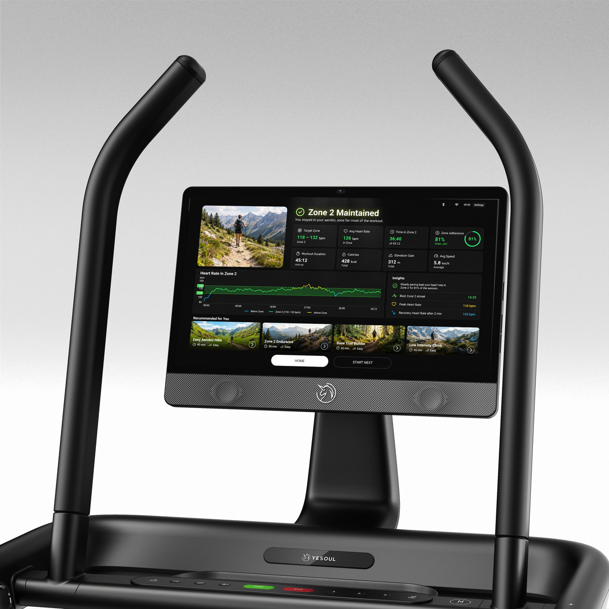 Yesoul T5 Max Treadmill - detail