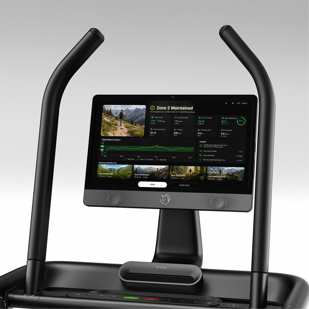 Yesoul T5 Ultra Treadmill - detail
